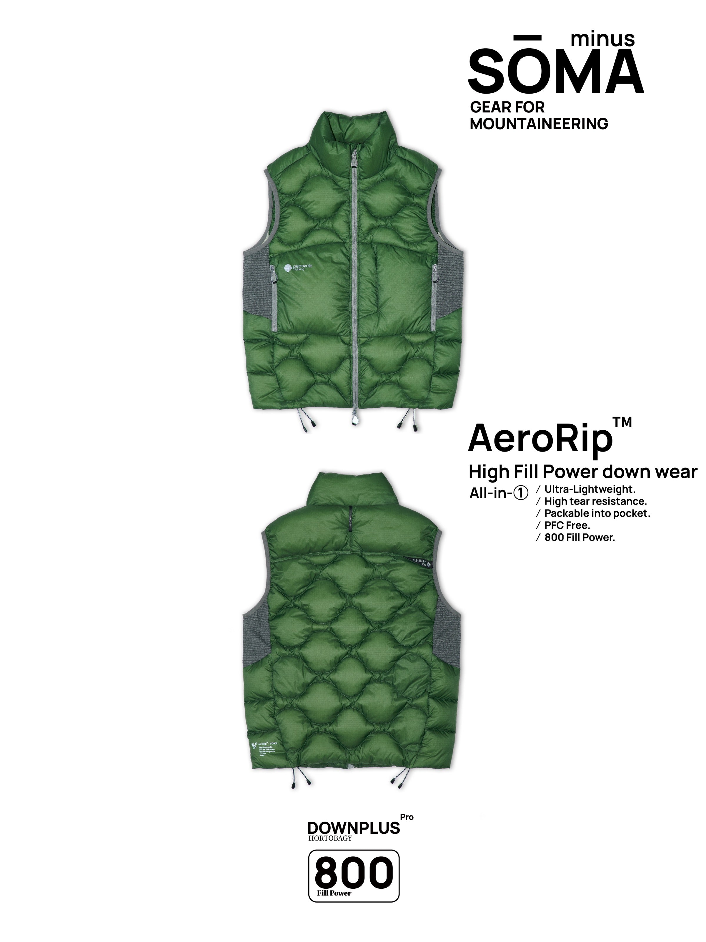 SOMA-AeroRip Down Vest