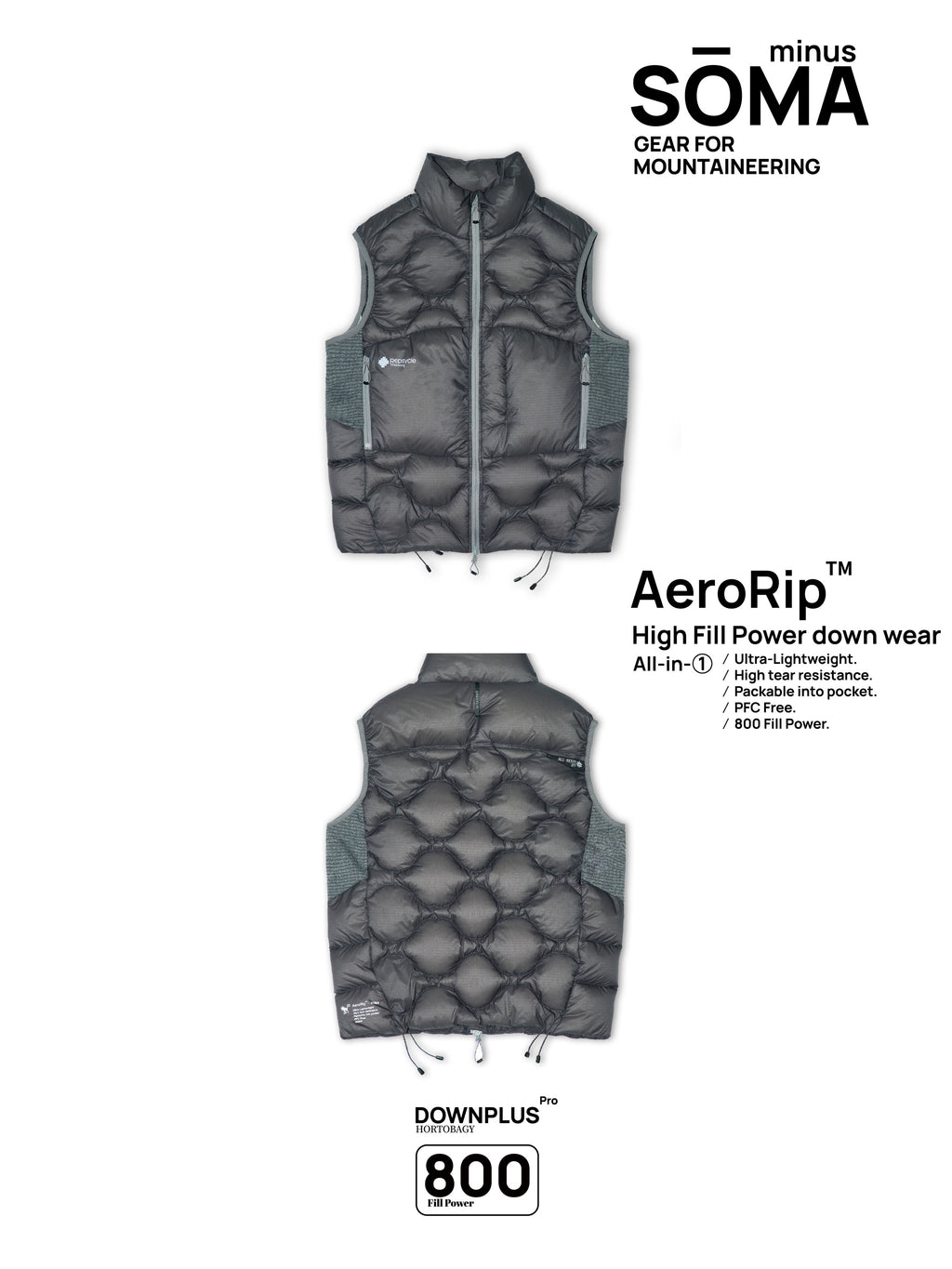 SOMA-AeroRip Down Vest