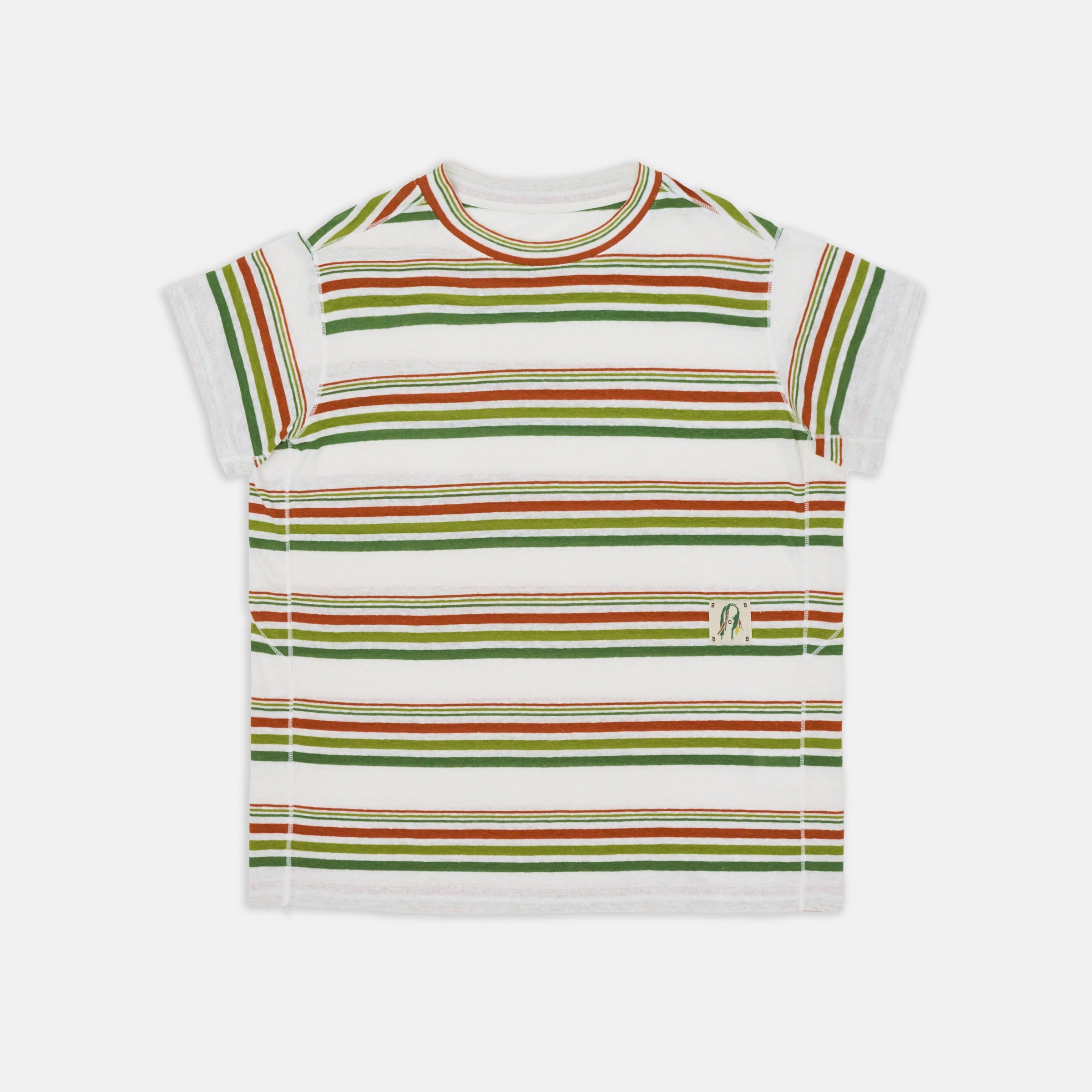 LIVITY-Hemp Stripe Tee