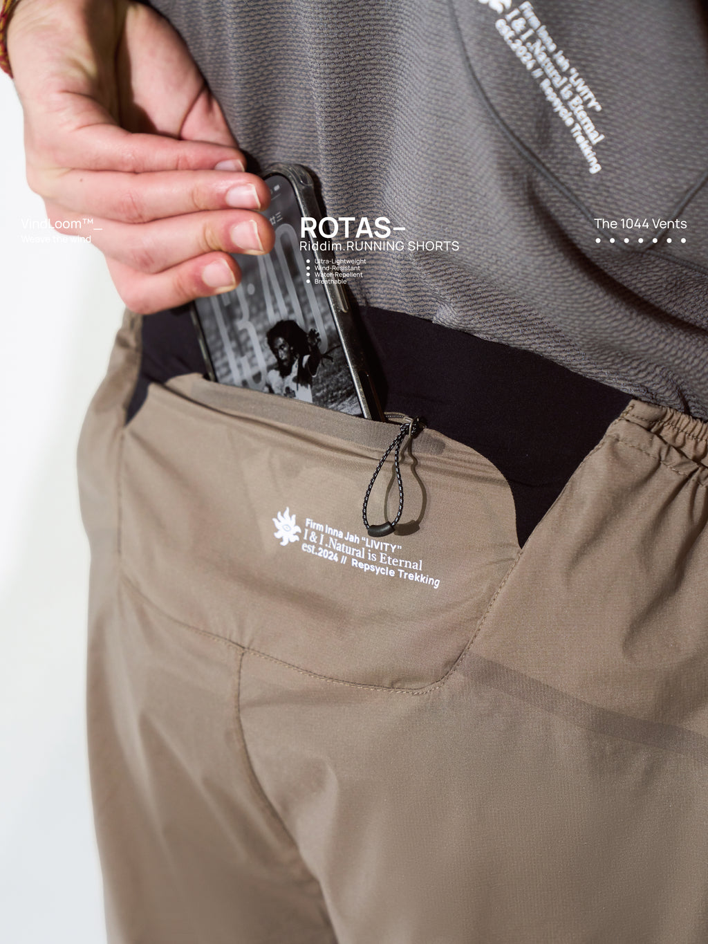 ROTAS-Riddim Running Shorts