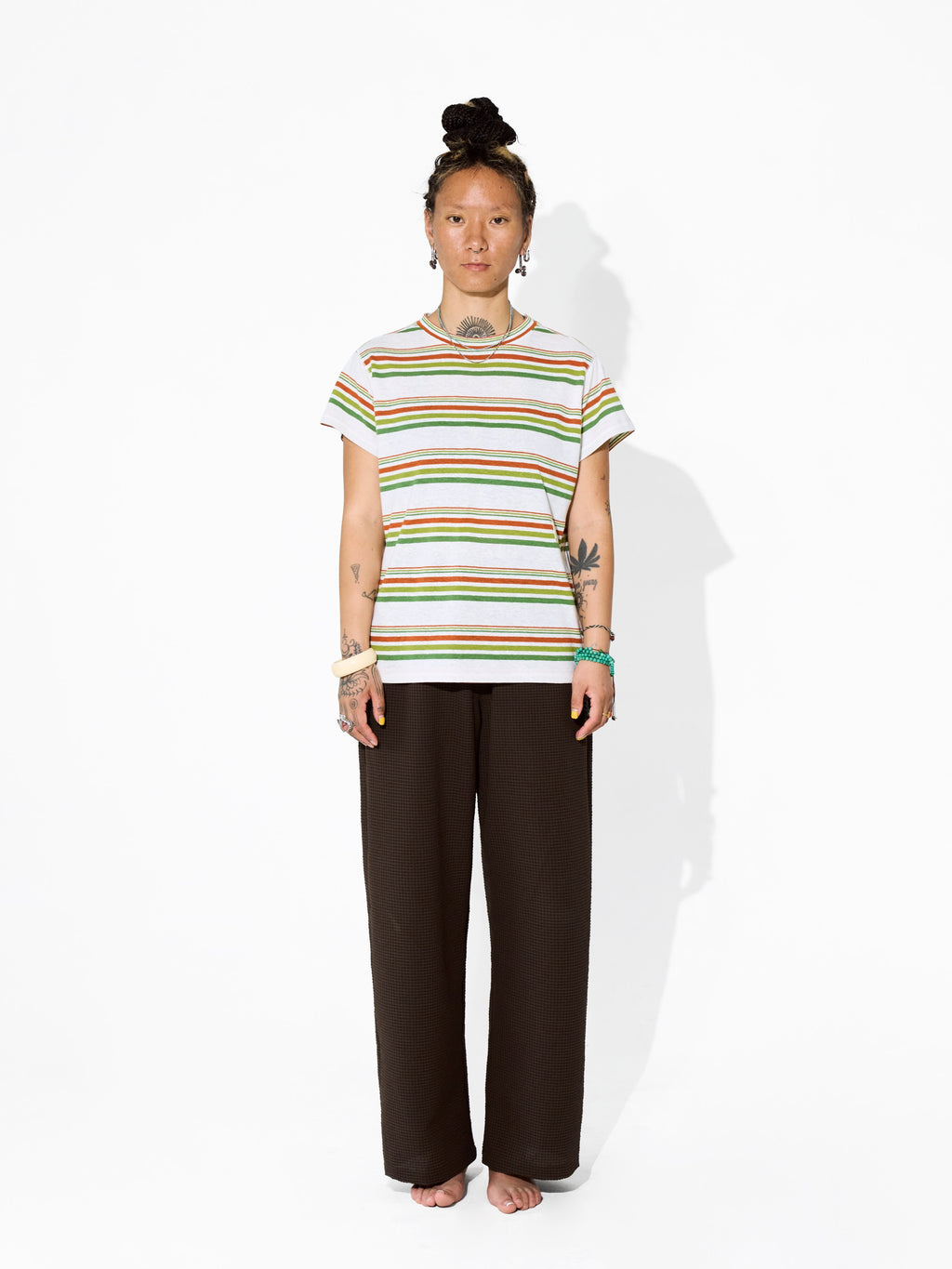 LIVITY-Hemp Stripe Tee