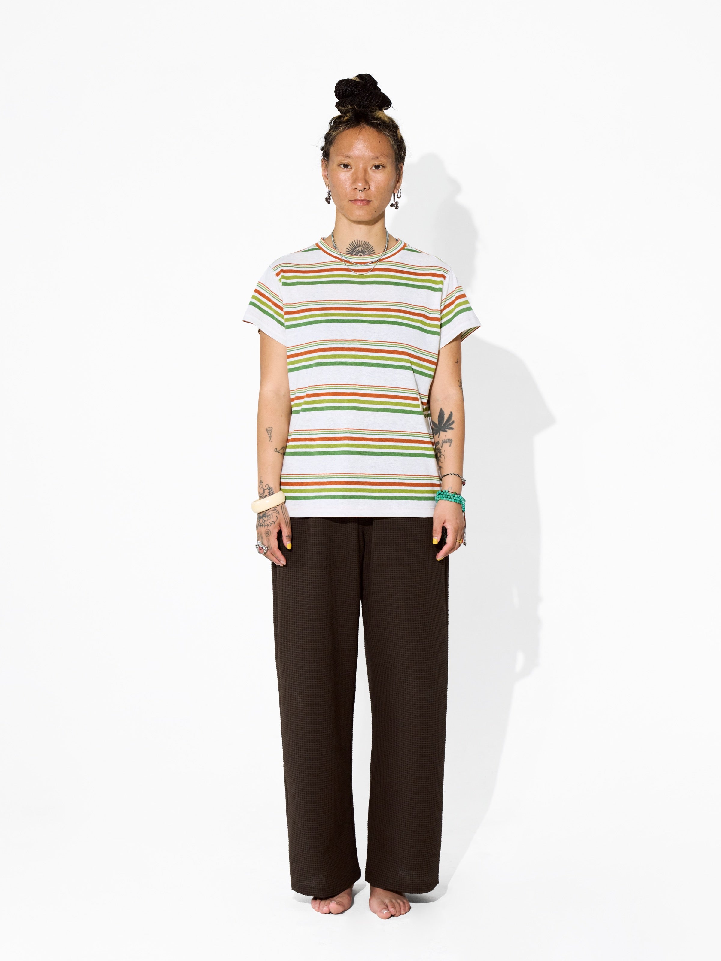 LIVITY-Hemp Stripe Tee