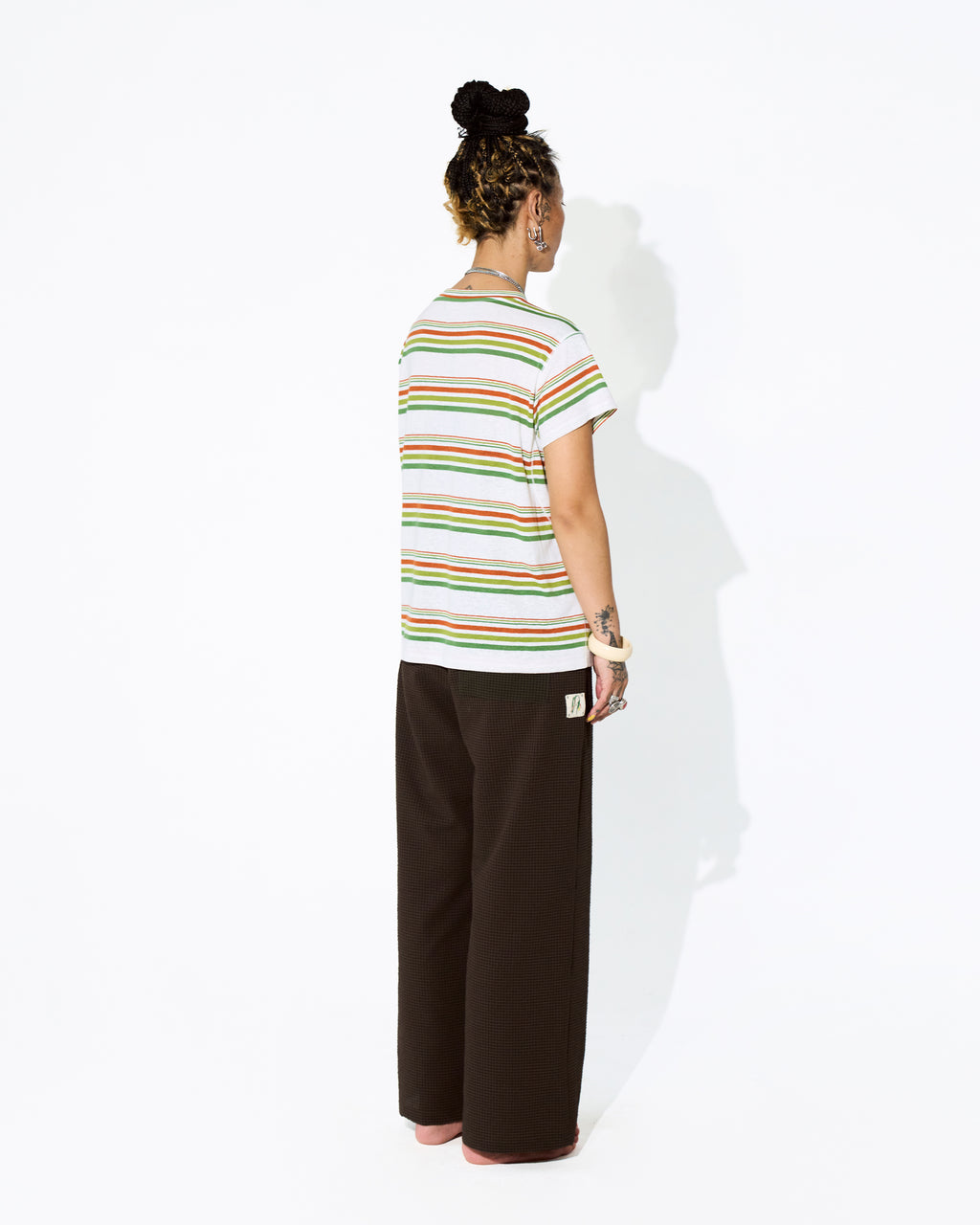 LIVITY in Comfort-DryaHEMP™ Recovery Stripe Tee