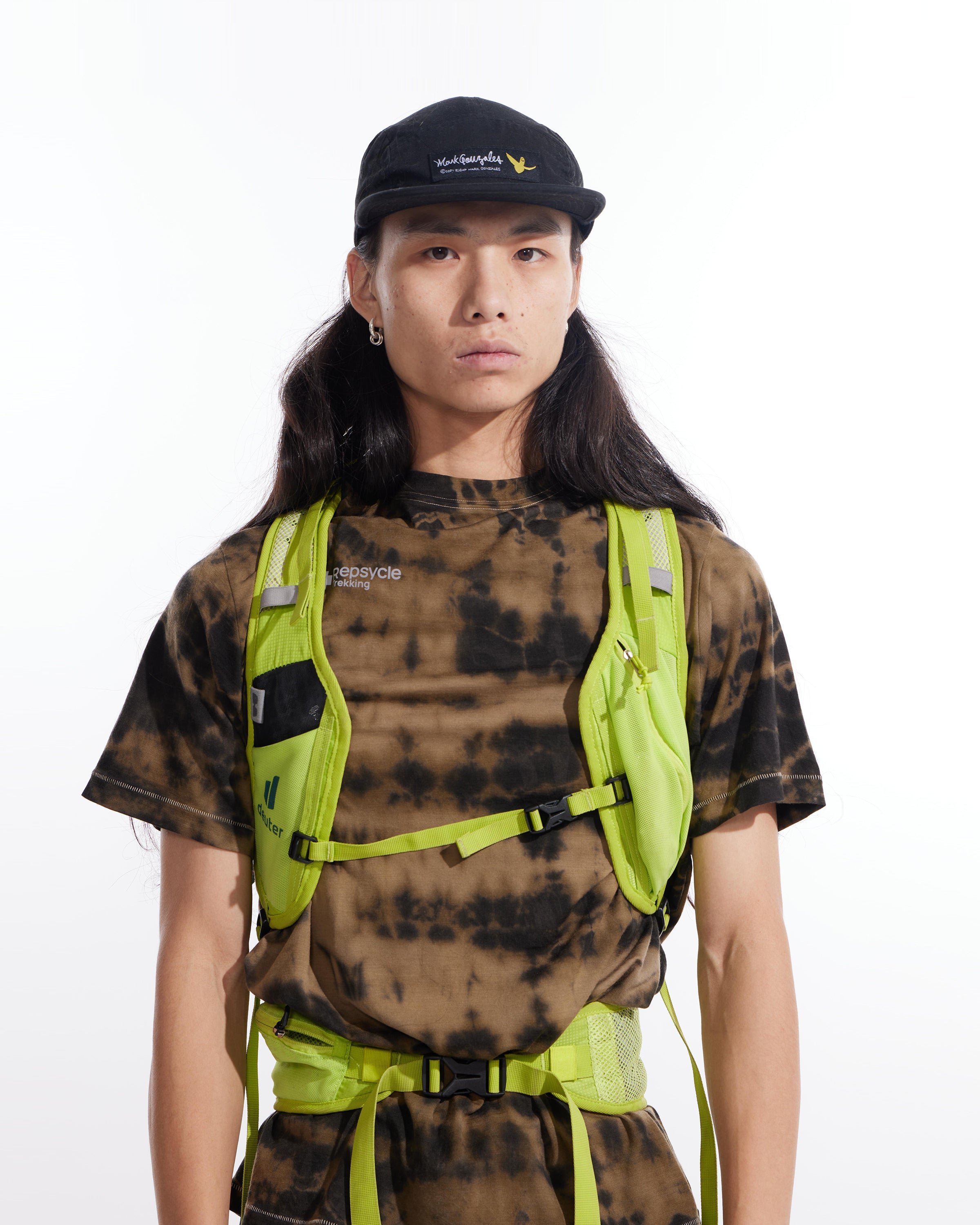 WAVY CAP-Merino Tee
